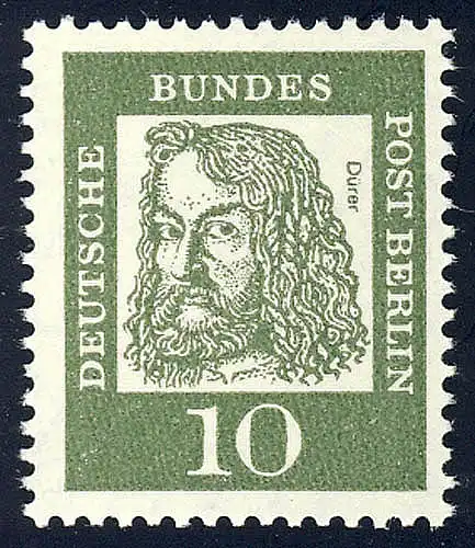 202 Bedeutende Deutsche 10 Pf  Albrecht Dürer **