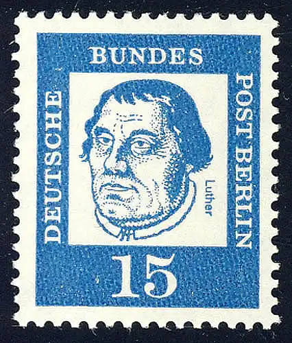 203 Allemands importants 15 Pf Martin Luther **