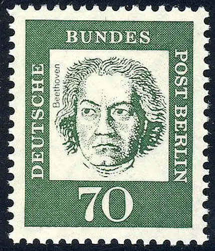 210 Allemands importants 70 Pf Beethoven **