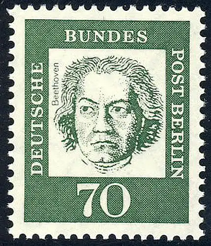 210 Bedeutende Deutsche 70 Pf Beethoven **