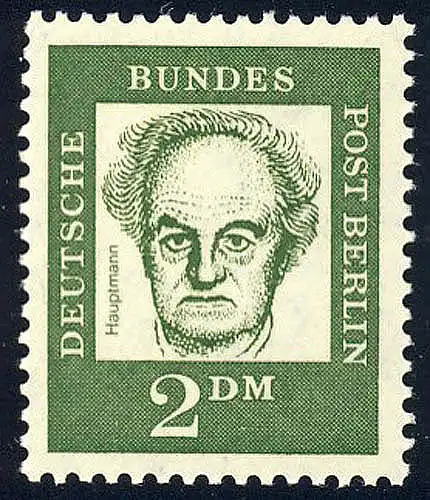 213 Bedeutende Deutsche 2 DM Hauptmann **