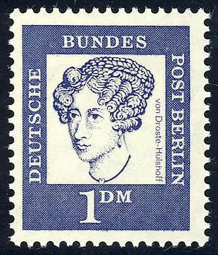 212 Bedeutende Deutsche 1 DM Droste-Hülshoff **