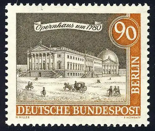 228 Alt-Berlin 90 Pf Opéra **