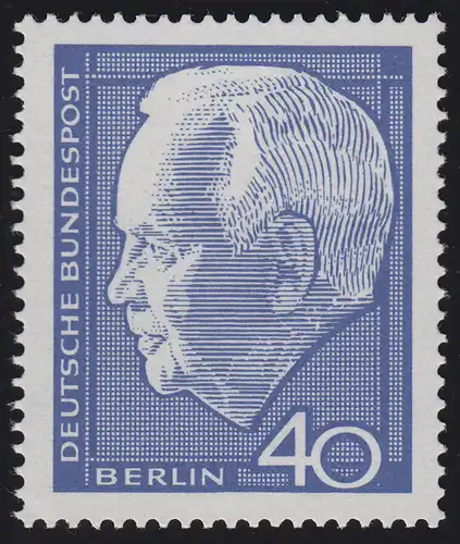 235 Heinrich Lübke 40 Pf **