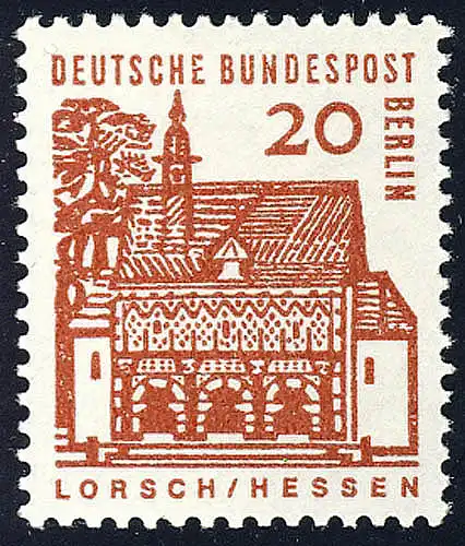 244 Bâtiments 20 Pf Torhalle Lorsch **