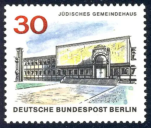 257 Das neue Berlin 30 Pf Jüdisches Gemeindehaus **