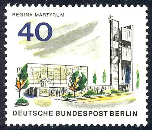 258 Das neue Berlin 40 Pf  Regina Martyrum **