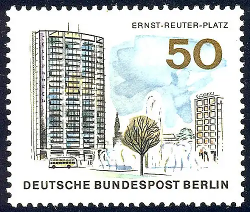 259 Das neue Berlin 50 Pf Ernst-Reuter-Platz**