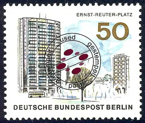 259 Das neue Berlin 50 Pf Ernst-Reuter-Platz O
