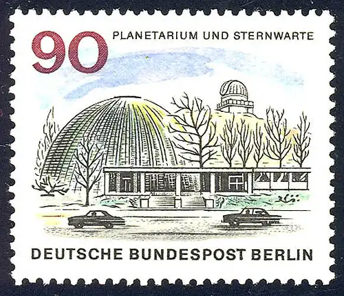 263 Le nouveau Berlin 90 Pf Planétarium **