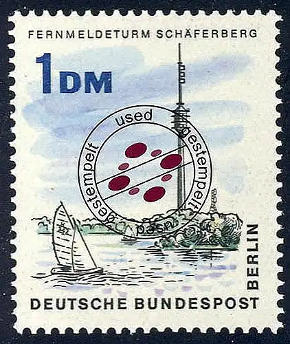 264 Das neue Berlin 1 DM Fernmeldeturm O