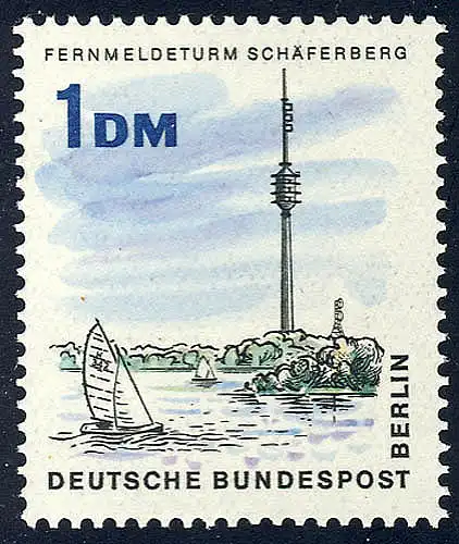 264 Das neue Berlin 1 DM Fernmeldeturm **