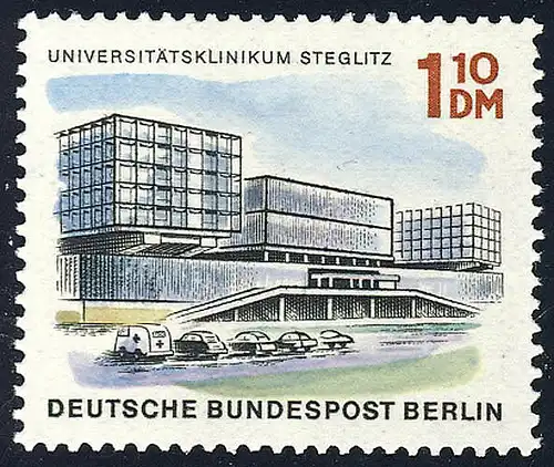 265 Das neue Berlin 1,10 DM Universitätsklinikum **