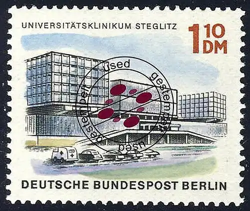 265 Le nouveau Berlin 1,10 DM Université Clinique O