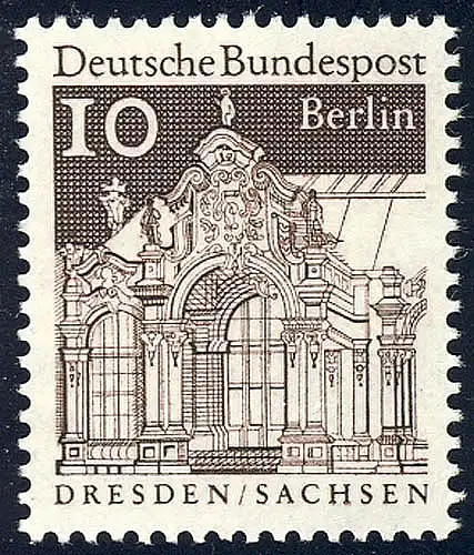 272 Bâtiments allemands 10 Pf Wallpavillon **