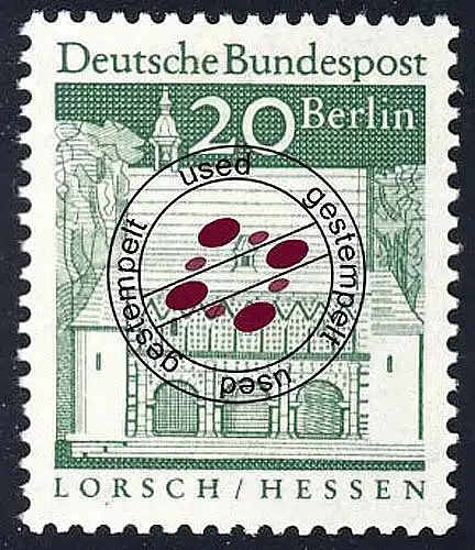 273 Bâtiments allemands 20 Pf Torhalle O