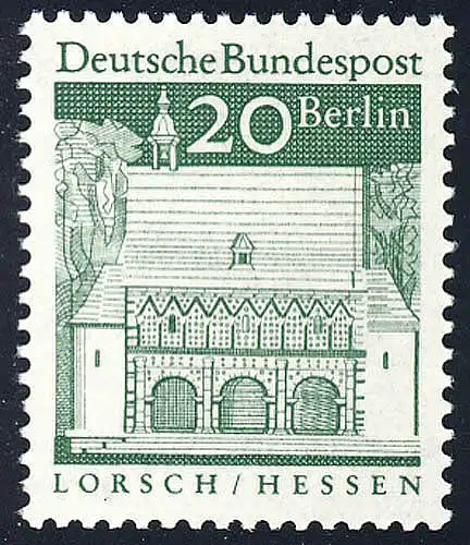 273 Bâtiments allemands 20 Pf Torhalle **