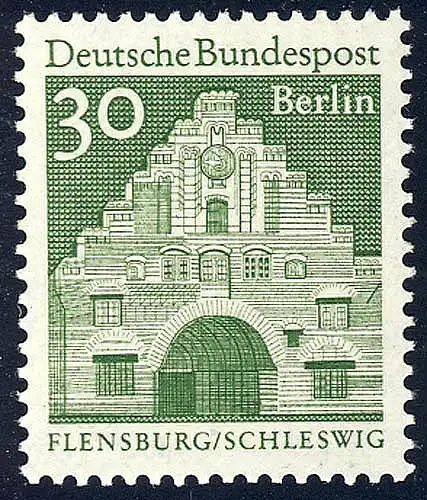 274 Deutsche Bauwerke 30 Pf Nordentor grün **