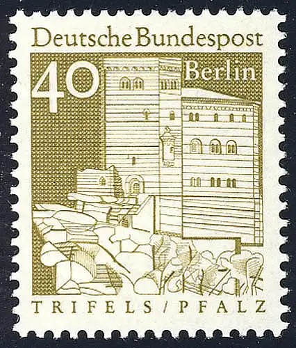 276 Deutsche Bauwerke 40 Pf Burg Trifels **