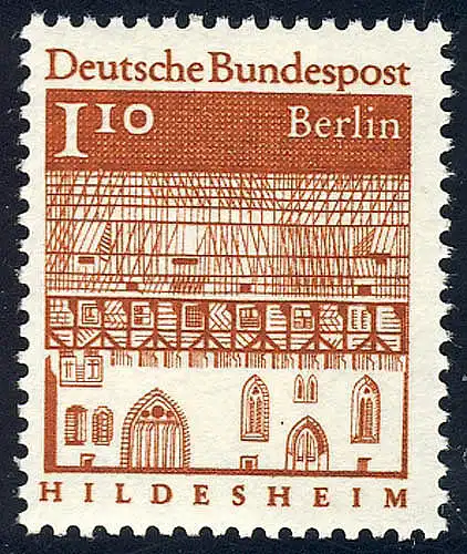 283 Deutsche Bauwerke 1,10 DM Trinitatishospital **