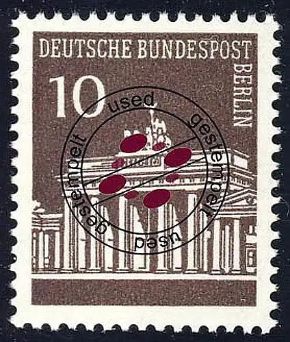 286 Brandenburger Tor 10 Pf O