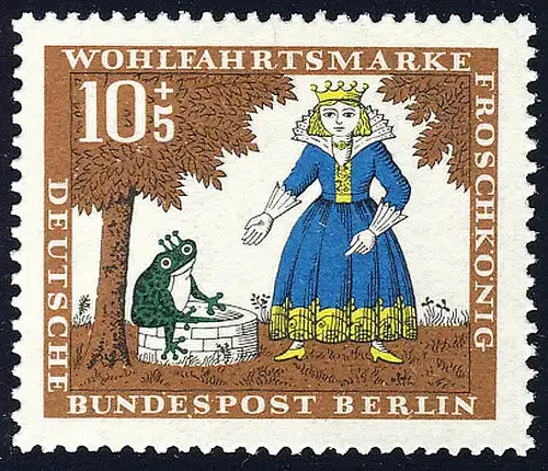 295 Brüder Grimm Froschkönig 10+5 Pf **