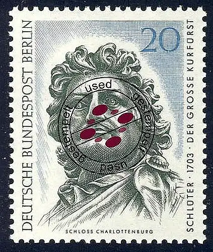 304 Kunstschätze 20 Pf Schlüter O