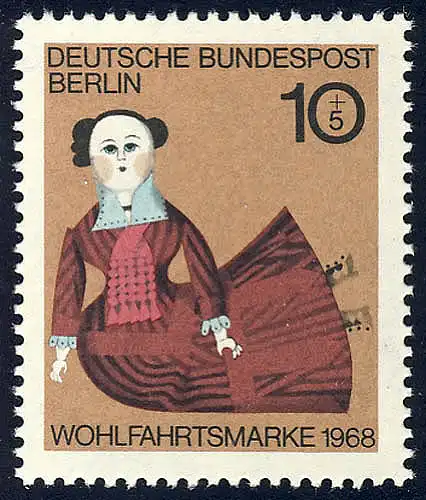 322 poupées 10+5 Pf 1878 **