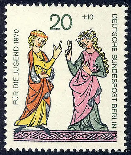 355 jeunes chanteurs de Minnese 20+10 Pf **