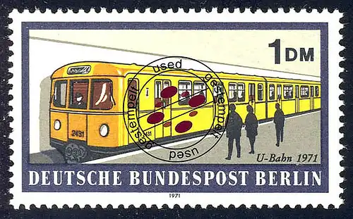 384 Verkehrsmittel 1 DM U-Bahn O