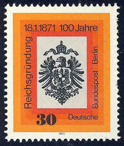 385 Création du Reich **..