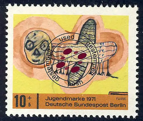 386 Jugend 10+5 Pf Fliege O