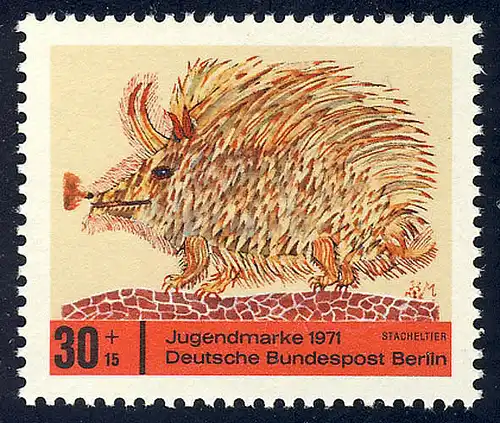 388 Jeunesse 30+15 Pf Échinodermes **