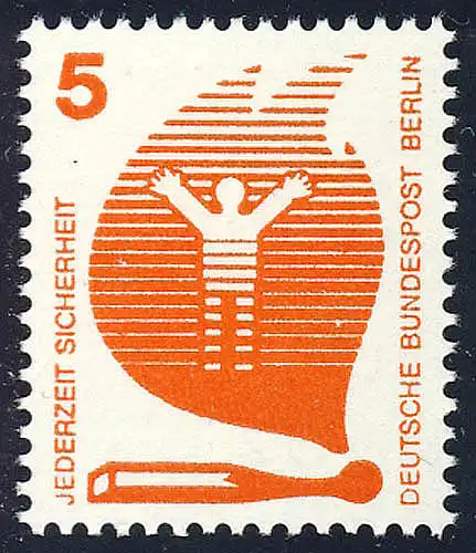 402A Prévention des accidents 5 Pf Brand **