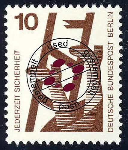 403A Unfallverhütung 10 Pf Leiter O