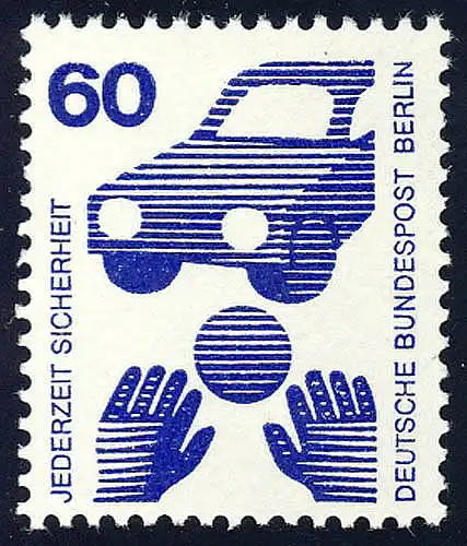 409 Unfallverhütung 60 Pf Ball **