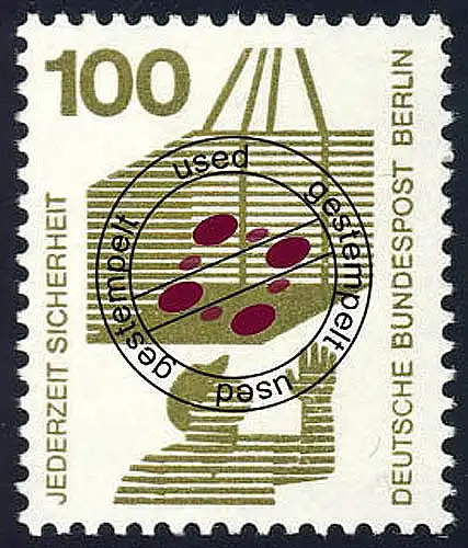 410 Unfallverhütung 100 Pf Last O