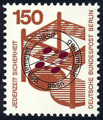 411A Prévention des accidents 150 Pf Verrouillage O