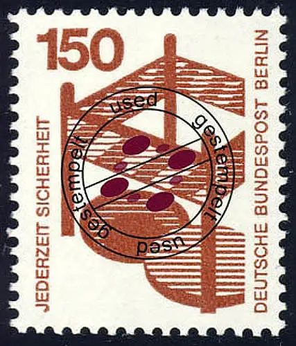 411A Prévention des accidents 150 Pf Verrouillage O