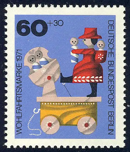 415 Wohlfahrt Spielzeug 60+30 Pf **