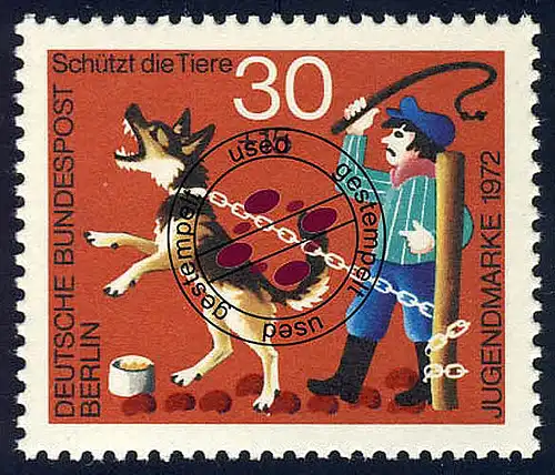 420 Tierschutz 30+15 Pf Hunde O