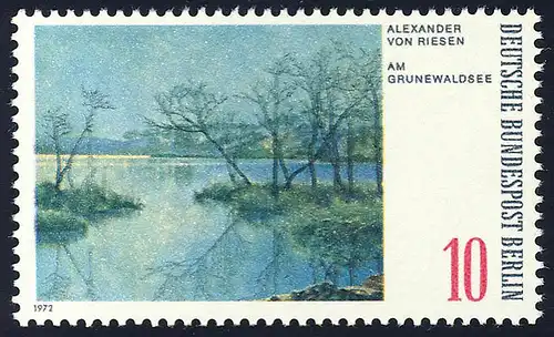 423 Landschaften 10 Pf Grunewaldsee **