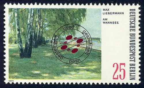 424 Landschaften 25 Pf Wannsee O