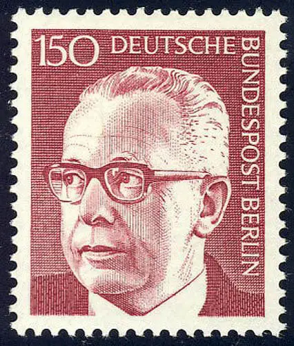 431 Gustav Heinemann 150 Pf, postfrisch **