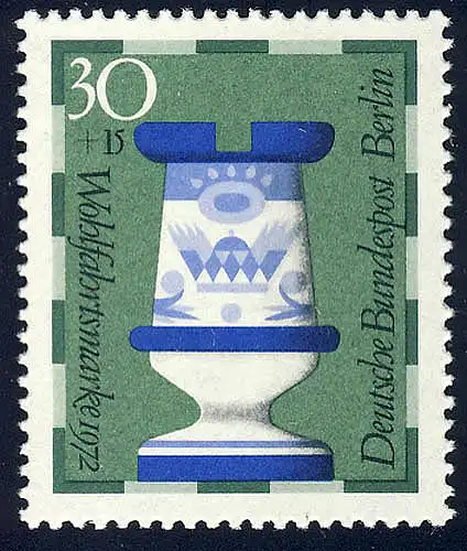 436 Schachfiguren 30+15 Pf Turm **