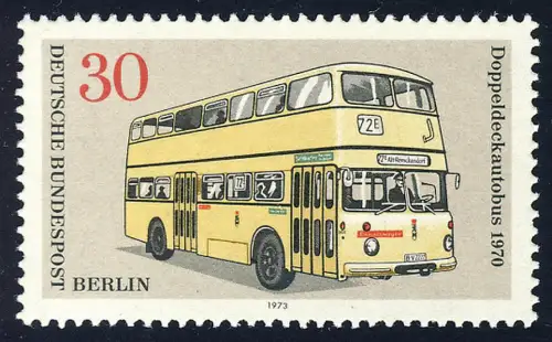 449 Doppeldeckautobus 30 Pf, postfrisch **