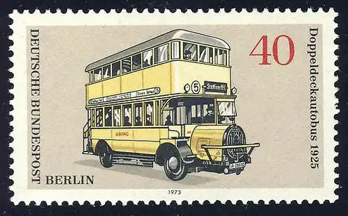 450 Doppeldeckautobus 40 Pf **