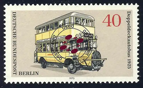 450 Doppeldeckautobus 40 Pf O