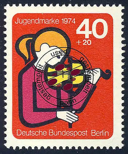 470 Jugend musiziert 40+20 Pf O