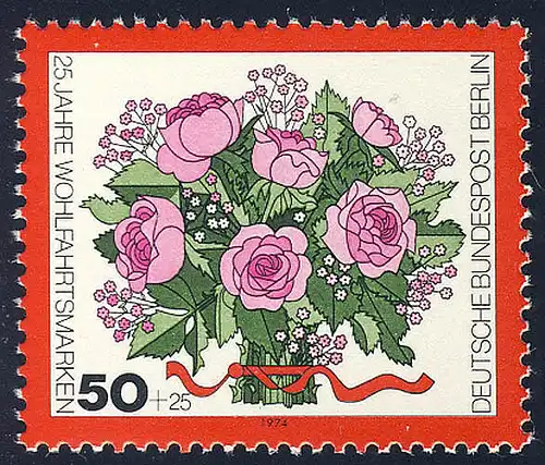 475 Blumensträuße 50+25 Pf Rosenstrauß **